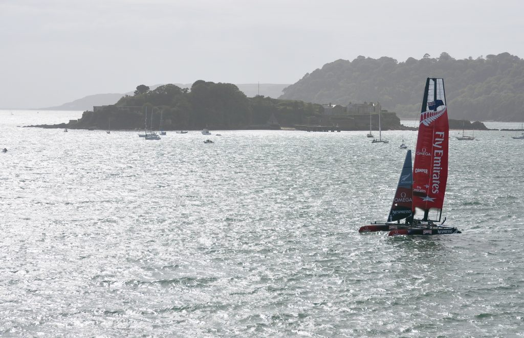 Team New Zealand sailing
