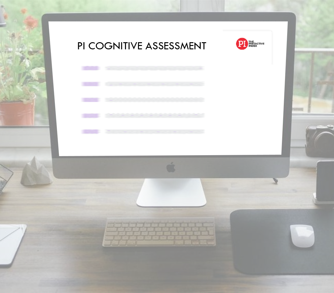 The PI Cognitive Assessment™ - 360 Talent Solutions