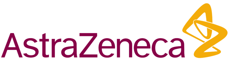 The logo for AstraZeneca