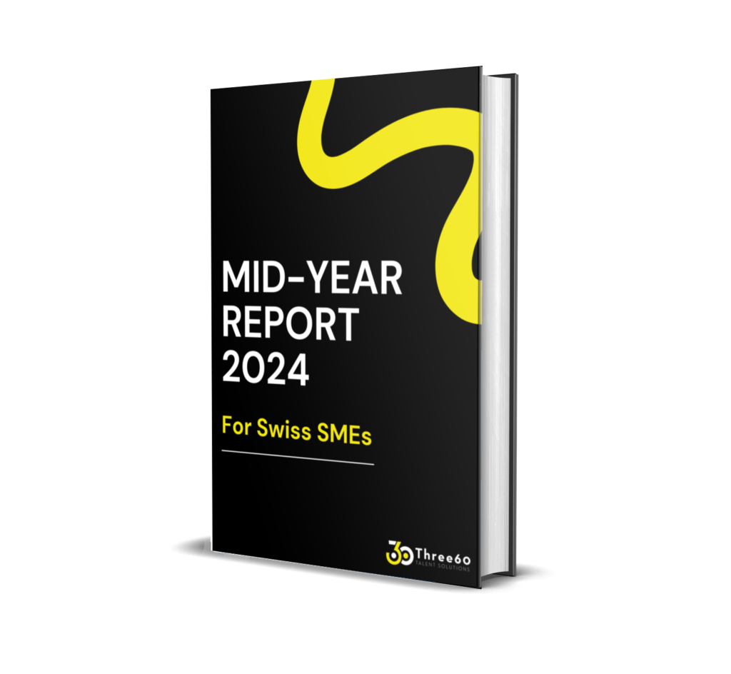 The cover for the eBook - Mid-Year Report For Swiss SMEs